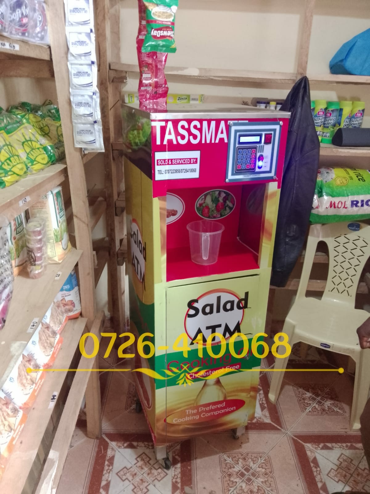 Why should you buy Salad & Cooking Oil ATMs from Tassmatt?