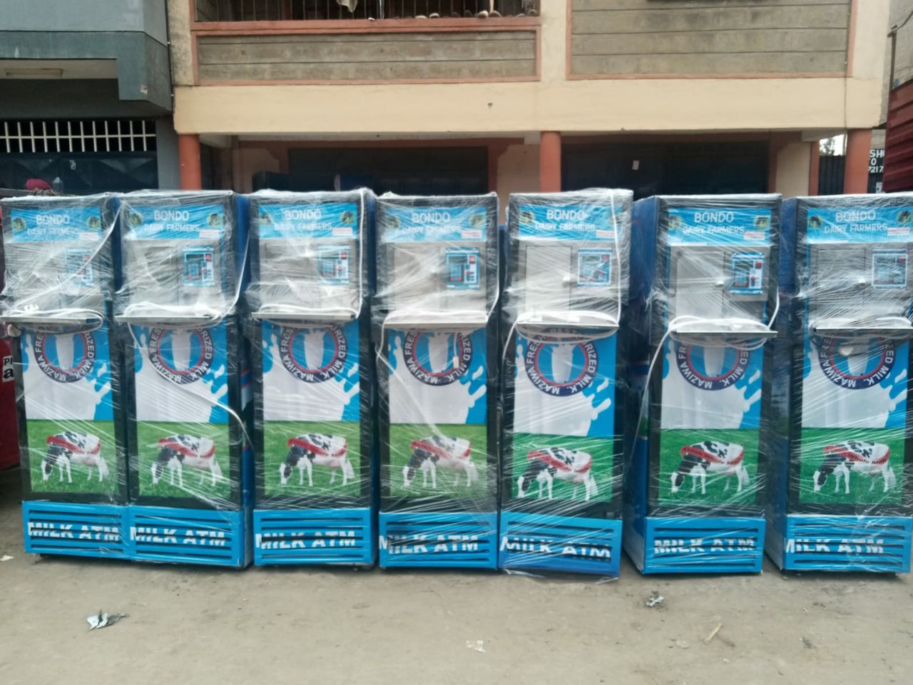 Western Kenya Dairy Farmers Invests On 7 Brand New Milk ATM Machines – 0726410068