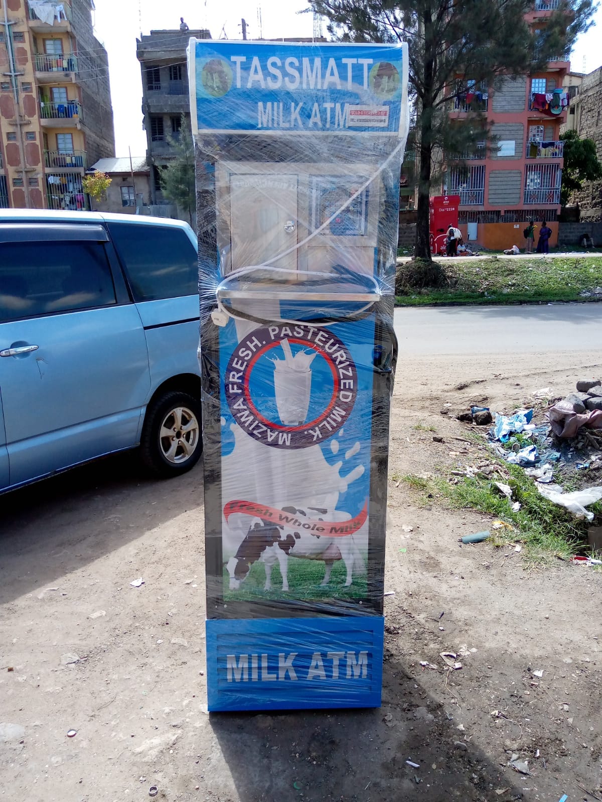 Milk atm machine delivered in dandora nairobi