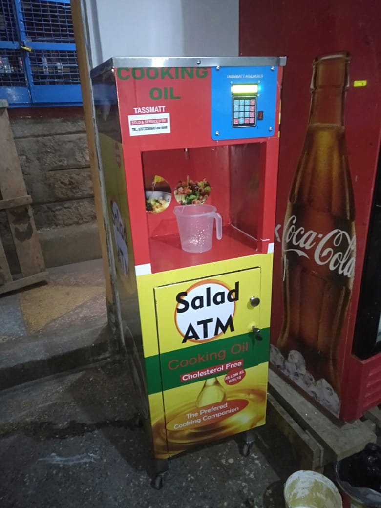 Enhancing Profits and Convenience with Cooking and Salad Oil Vending ATM Machine in Kayole, Nairobi