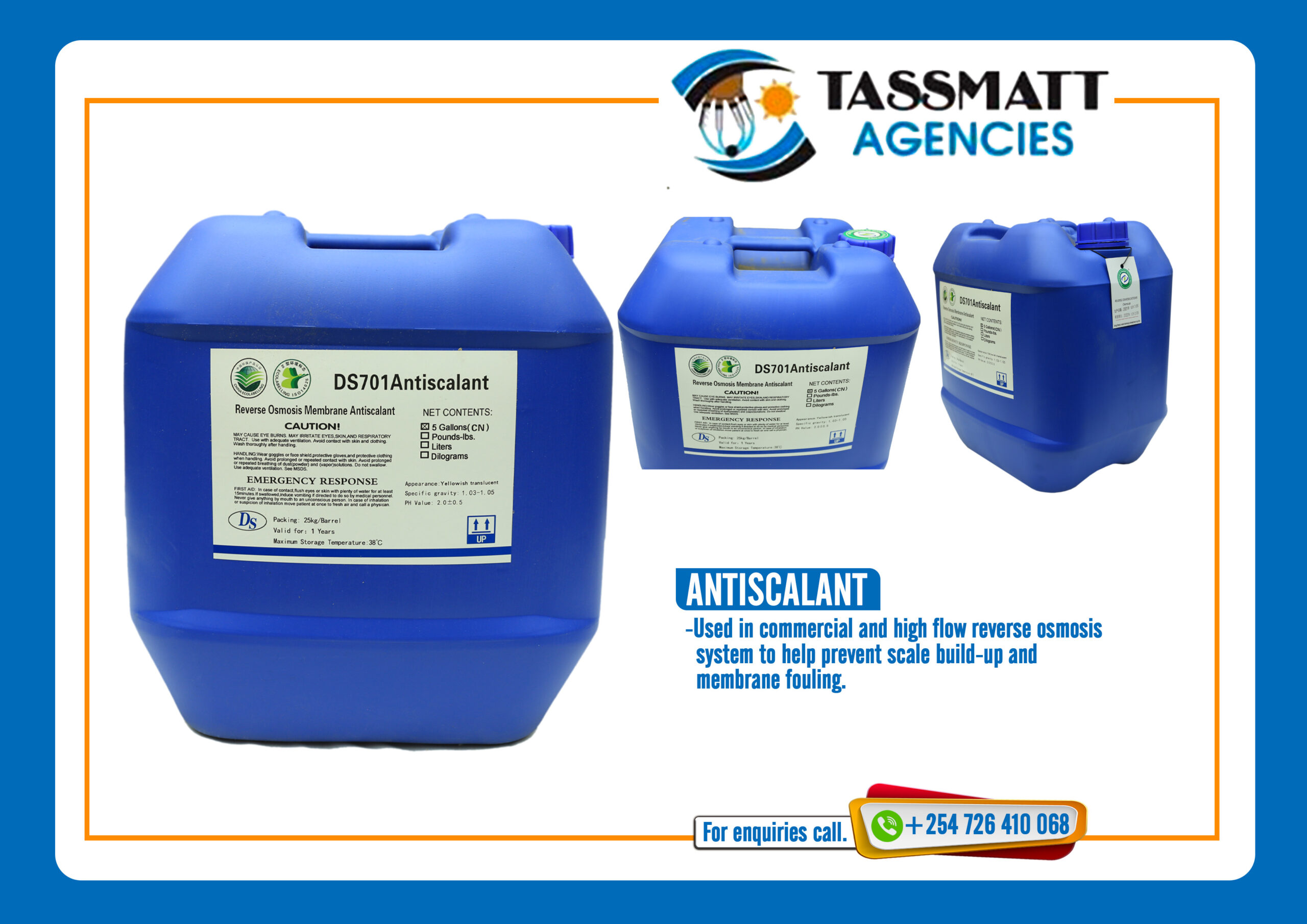 How Tassmatt’s Antiscalants Shield Your RO Membranes from the Scourge of Scale
