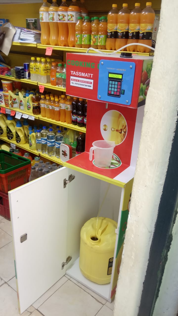 Revolutionizing the Kadogo Economy in Embakasi: The Salad Oil ATM Vending Machine from Tassmatt Limited